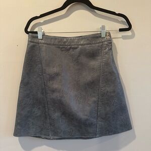 Zara pleather skirt